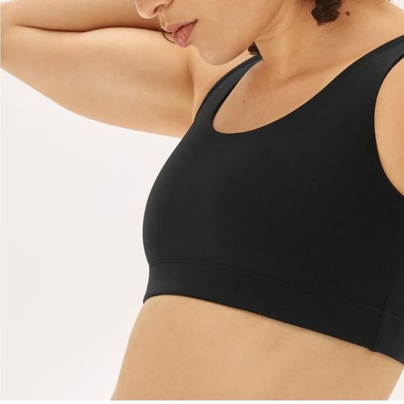 NEW Everlane Perform Bra Black Large - Picture 1 of 4